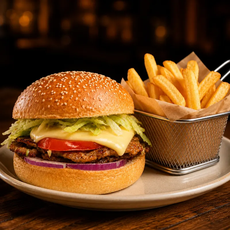 Hamburguesa Simple