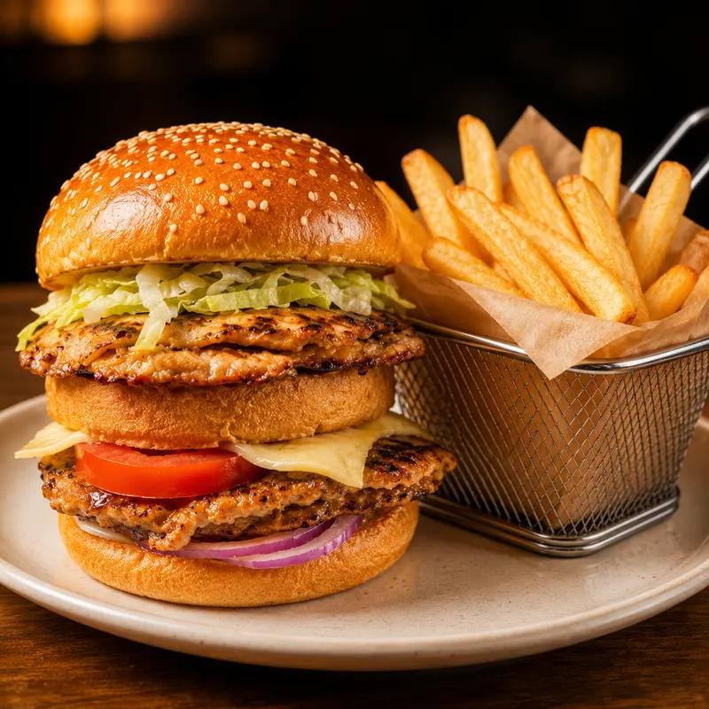 Hamburguesa Doble