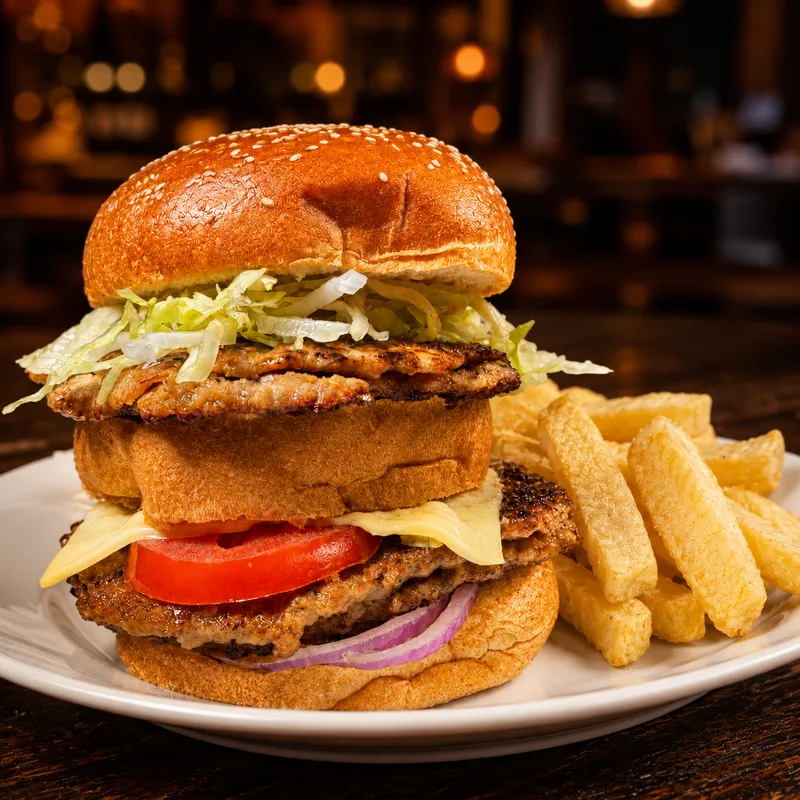 Hamburguesa Doble