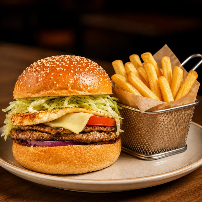 Hamburguesa Mixta