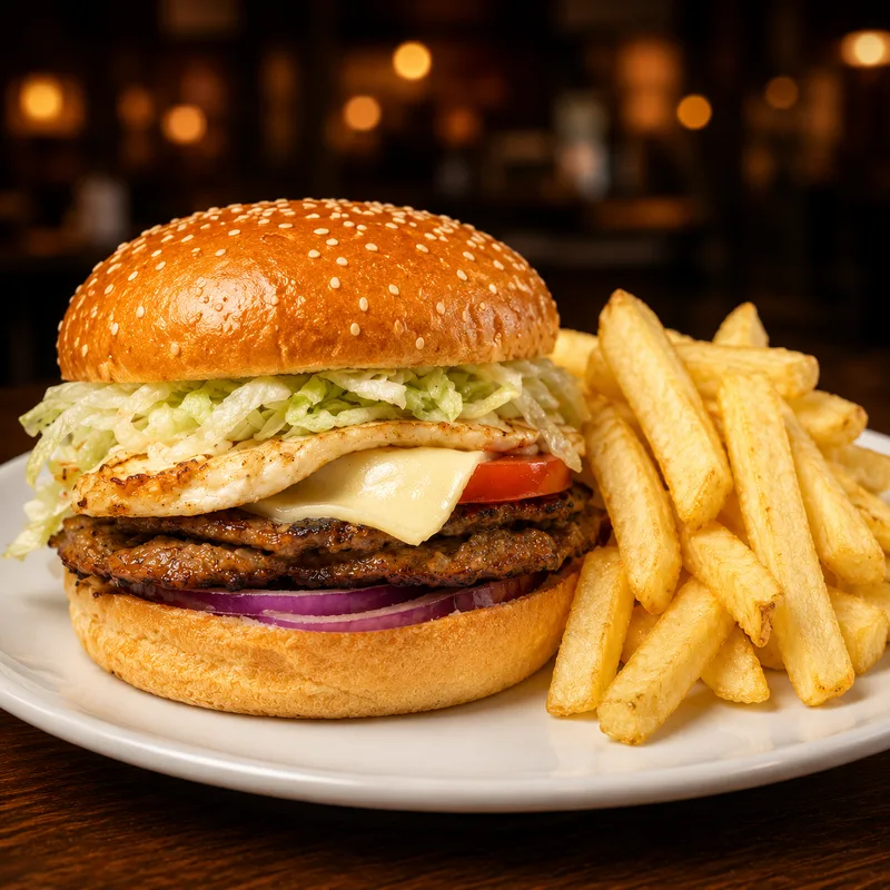 Hamburguesa Mixta